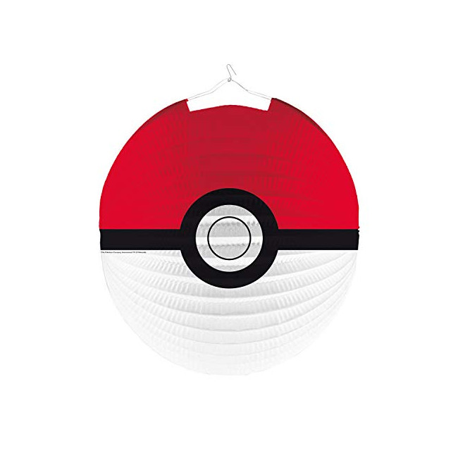 Pokemon Lampion | Ronde 25 cm Enfants Lanterne | Décoration Fête