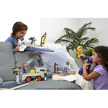 Disney Pixar Buzz l’Éclair Figurine Articulée (12,7 cm) avec jetpack, canon et détails authentiques, à Collectionner,