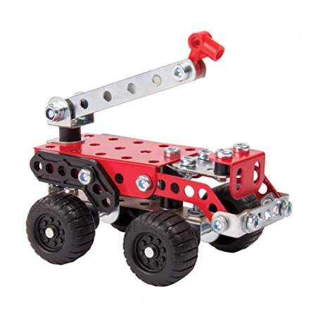 MECCANO - VEHICULES DE SECOURS 3 MODELES - 3 Modèles De Véhicules De Secours A Construire - Jeu de Construction Avec 2