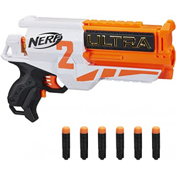 Nerf Ultra Two - Blaster motorisé, Recharge Rapide, 6 fléchettes Nerf Ultra, Compatible Uniquement avec Les fléchettes