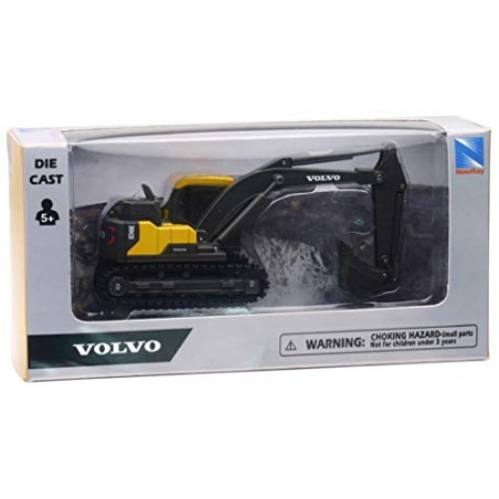 New Ray Pelleteuse Btp Volvo 1/50EME, 32113, Jaune