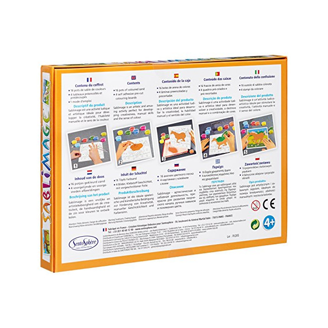 SentoSphère - sablimage - chevaux - 887 - kit loisir creatif