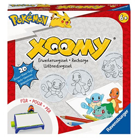 Ravensburger – Xoomy – Pokémon – Recharge dessins – Machine à dessiner – Loisir créatif – Dessin – Zoom – Activité