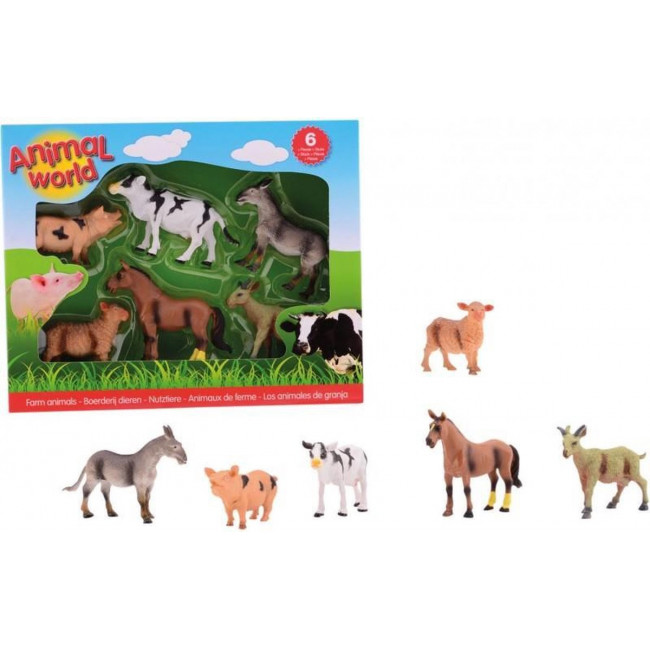 Animal Word - 6 animaux de la ferme