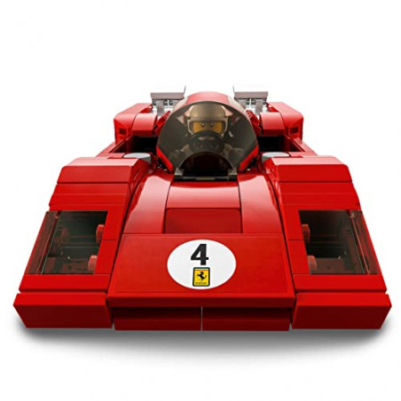 LEGO 76906 Speed Champions 1970 Ferrari 512 M Modèle Réduit de Voiture de Course, Jouet de Construction pour Enfants à