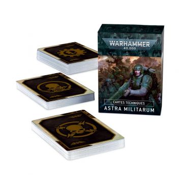 CARTES TECHNIQUES: ASTRA MILITARUM (FRA)