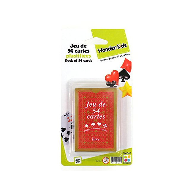 WDK PARTNER - A0300472 - Jeux de société - Jeu de 54 cartes