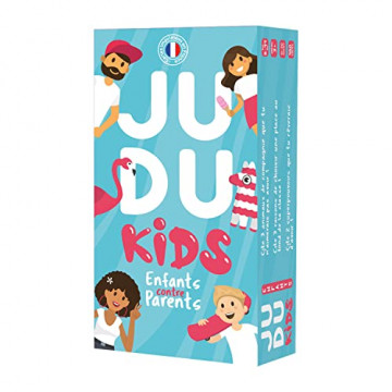 ?? JUDUKIDS - Jeu de Societe - Parents vs Enfants - 480 Cartes fabriquées en France Jeux de Societe 8 Ans - Jeux de société...