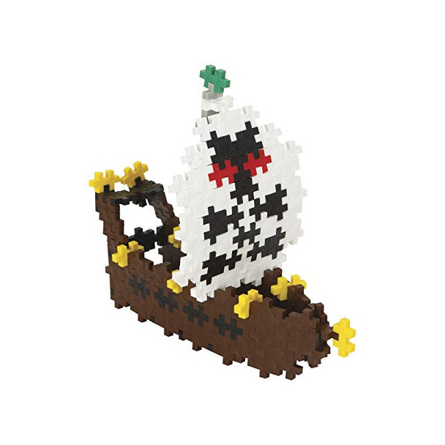 Plus-Plus - Pirates Boîte de 360 Pièces Jeux de Construction Basic, PP3729