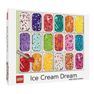 LEGO- Ice Cream Dreams Puzzle 1000 pièces, CBPZL-002