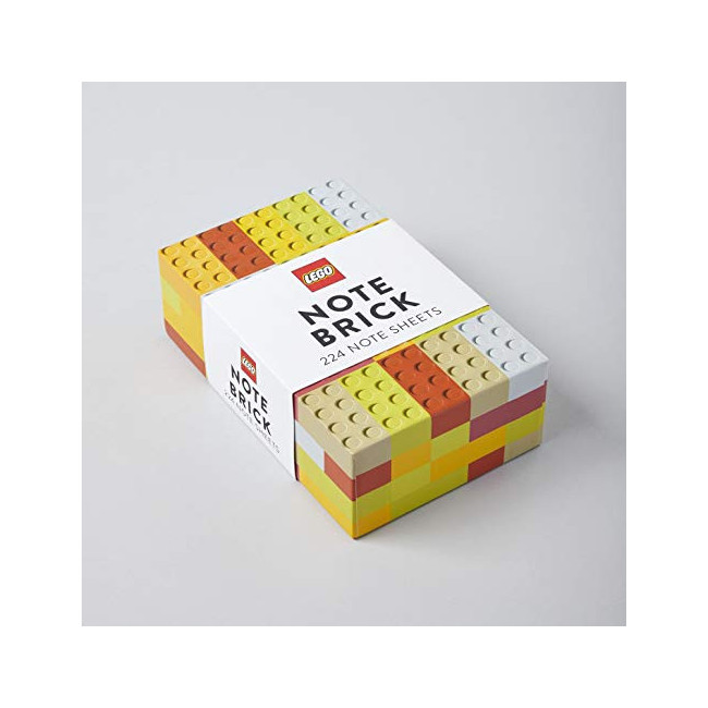 LEGO Note Brick: 224 note sheets (Yellow-Orange)