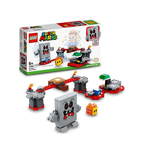 LEGO 71364 Super Mario Ensemble d'extension La forteresse de Lave de Whomp