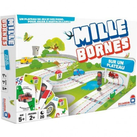 Dujardin Jeux - Mille Bornes - Le Grand Classique Plateau