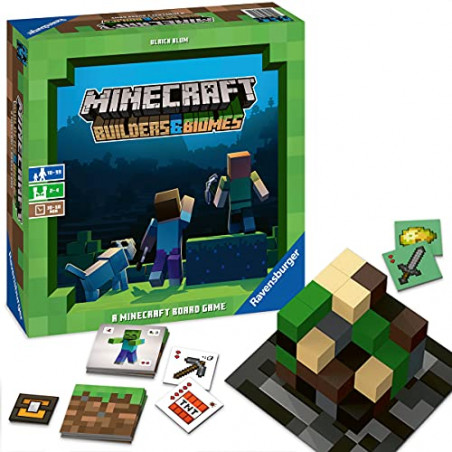 Ravensburger 26132 Minecraft - Jeu de société issu du jeu vidéo - Multilingue (Français inclus) Autre